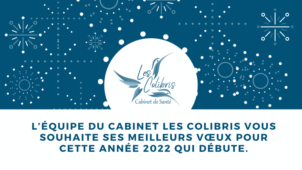 Le cabinet Les colibris à Valserhône vous présente ses Voeux 2022